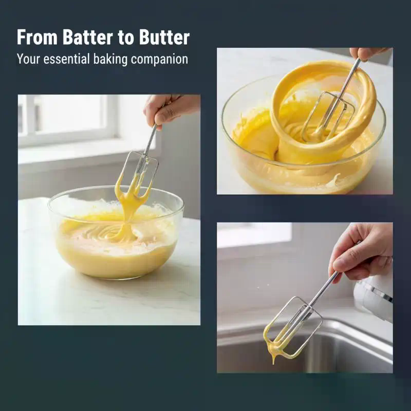 Hand Mixer Electric - Fruste per Mixer Elettrico in Acciaio
