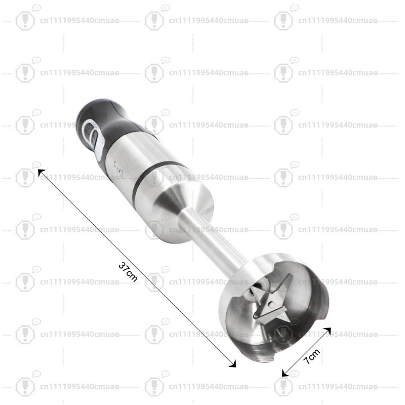 Hand Mixer Electric - Frullatore a Immersione in Acciaio Inox,