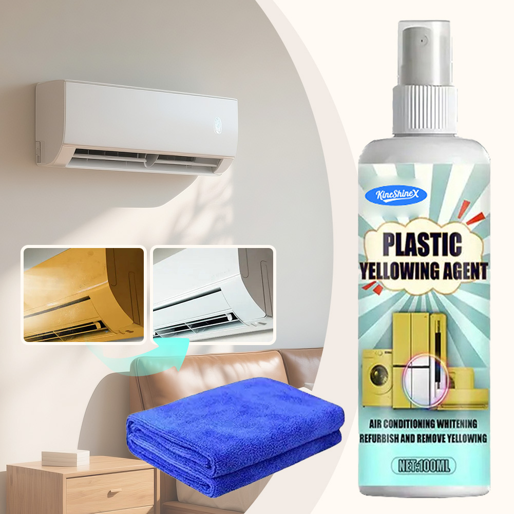 Kitchen Appliances Yellow - Detergente Anti-Ingiallimento per Plastica, Rinnovatore per