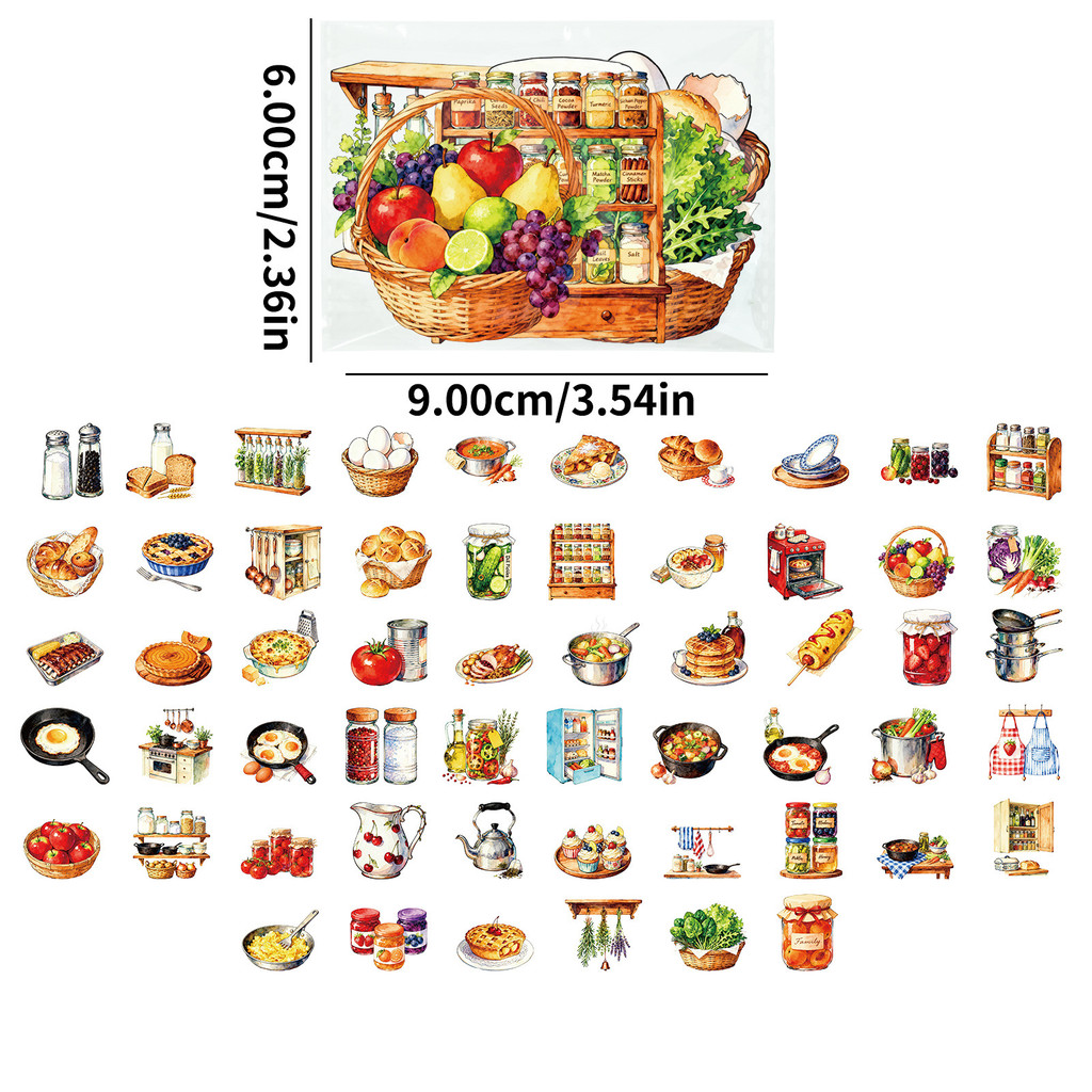 56 Adesivi PET Retrò per Cucin - Kitchen Appliances Vintage recensione e prezzo