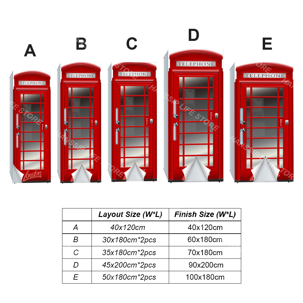 Retro Phone Booth stampato fri - Kitchen Appliances Vintage recensione e prezzo