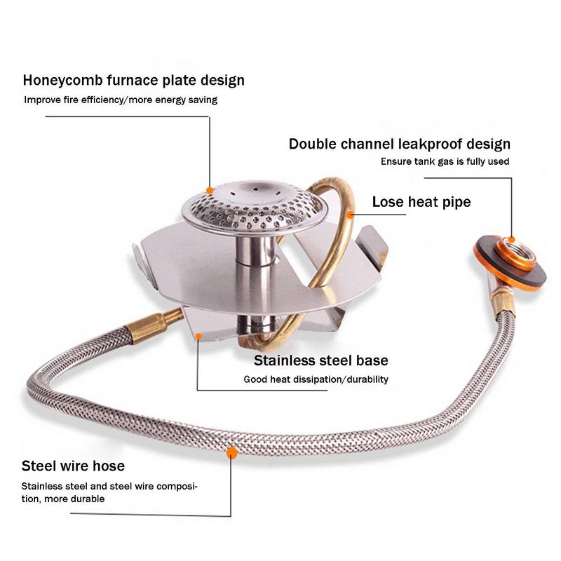 Fornello a Gas da campeggio al - Kitchen Appliances Gas Stove recensione e prezzo
