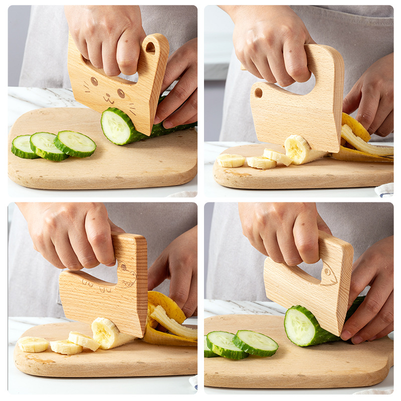 Coltello per bambini in legno  - Kitchen Appliances For Kids recensione e prezzo