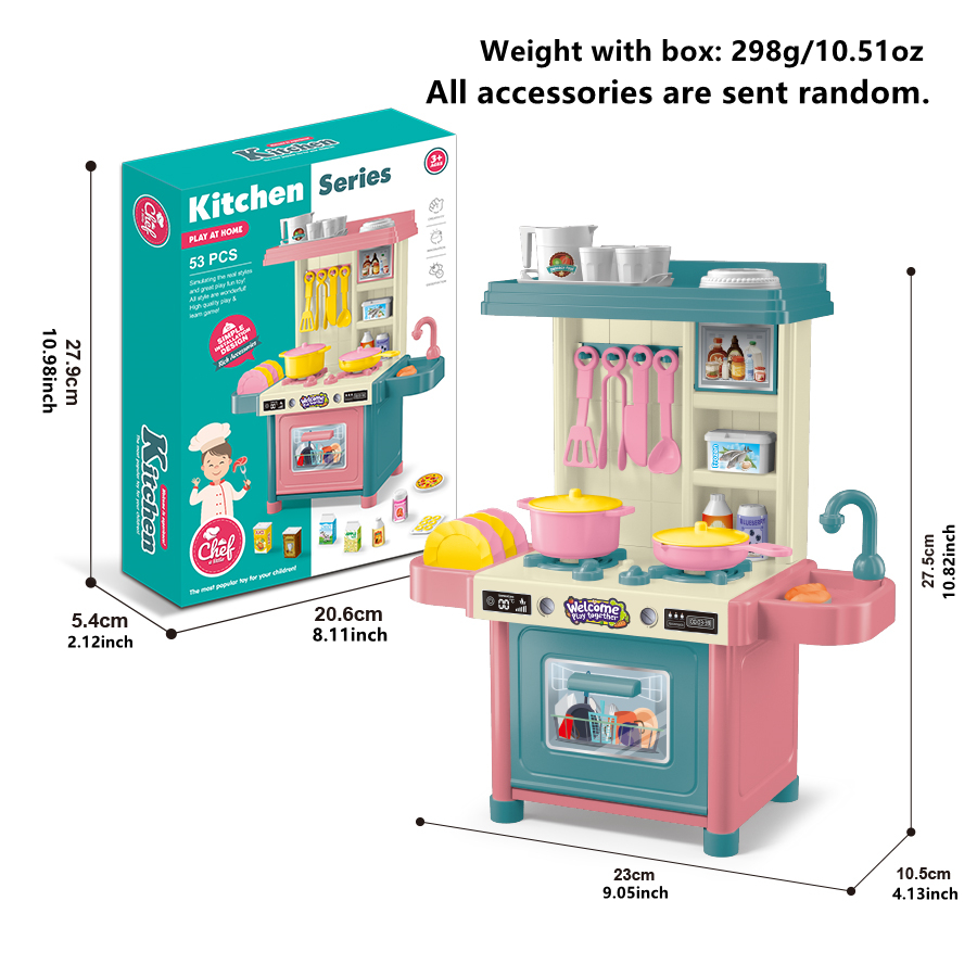 Mini set da cucina finto da 53 - Kitchen Appliances For Kids recensione e prezzo