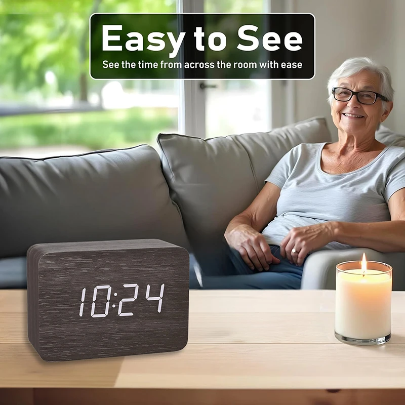 Sveglia digitale in legno per  - Kitchen Appliances Vintage recensione e prezzo