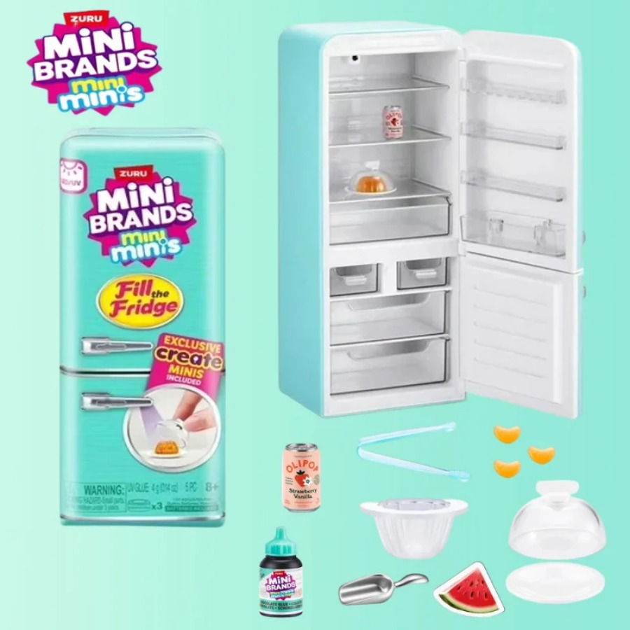 ZURU 5 Surprise Mini Fridge Ba - Kitchen Appliances For Kids recensione e prezzo
