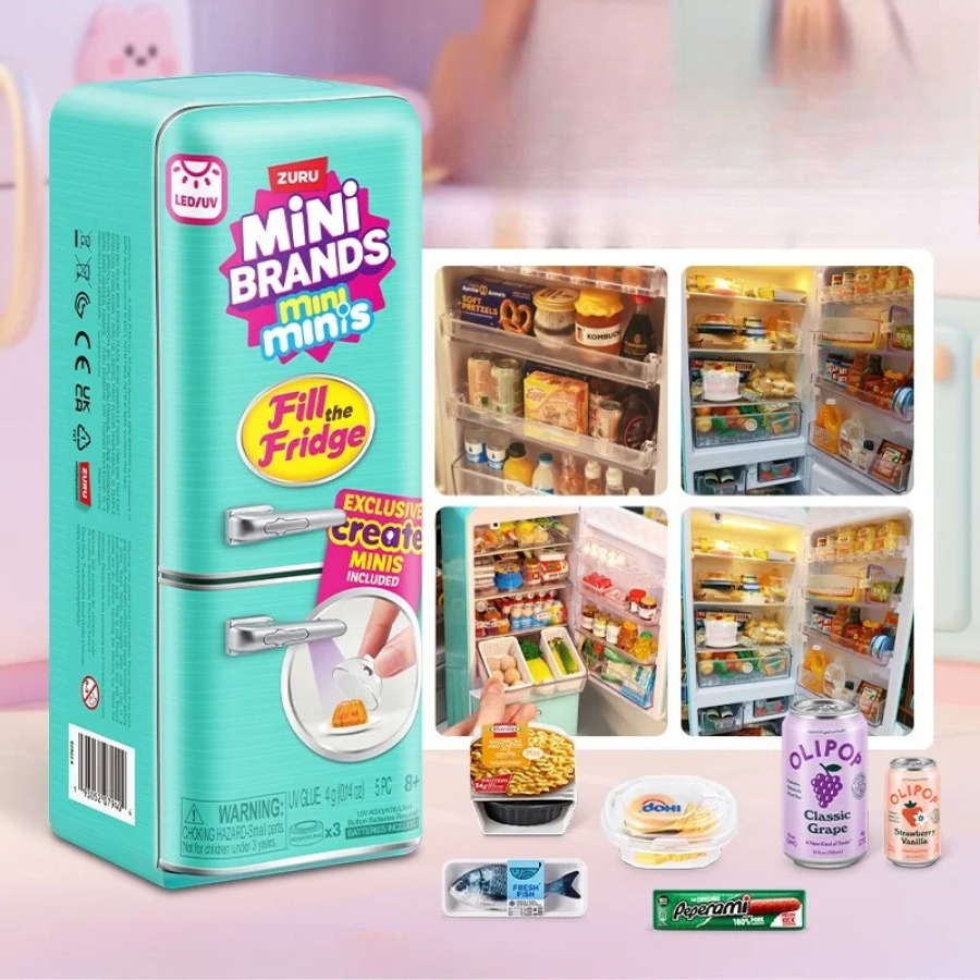 ZURU 5 Surprise Mini Fridge Ba - Kitchen Appliances For Kids recensione e prezzo